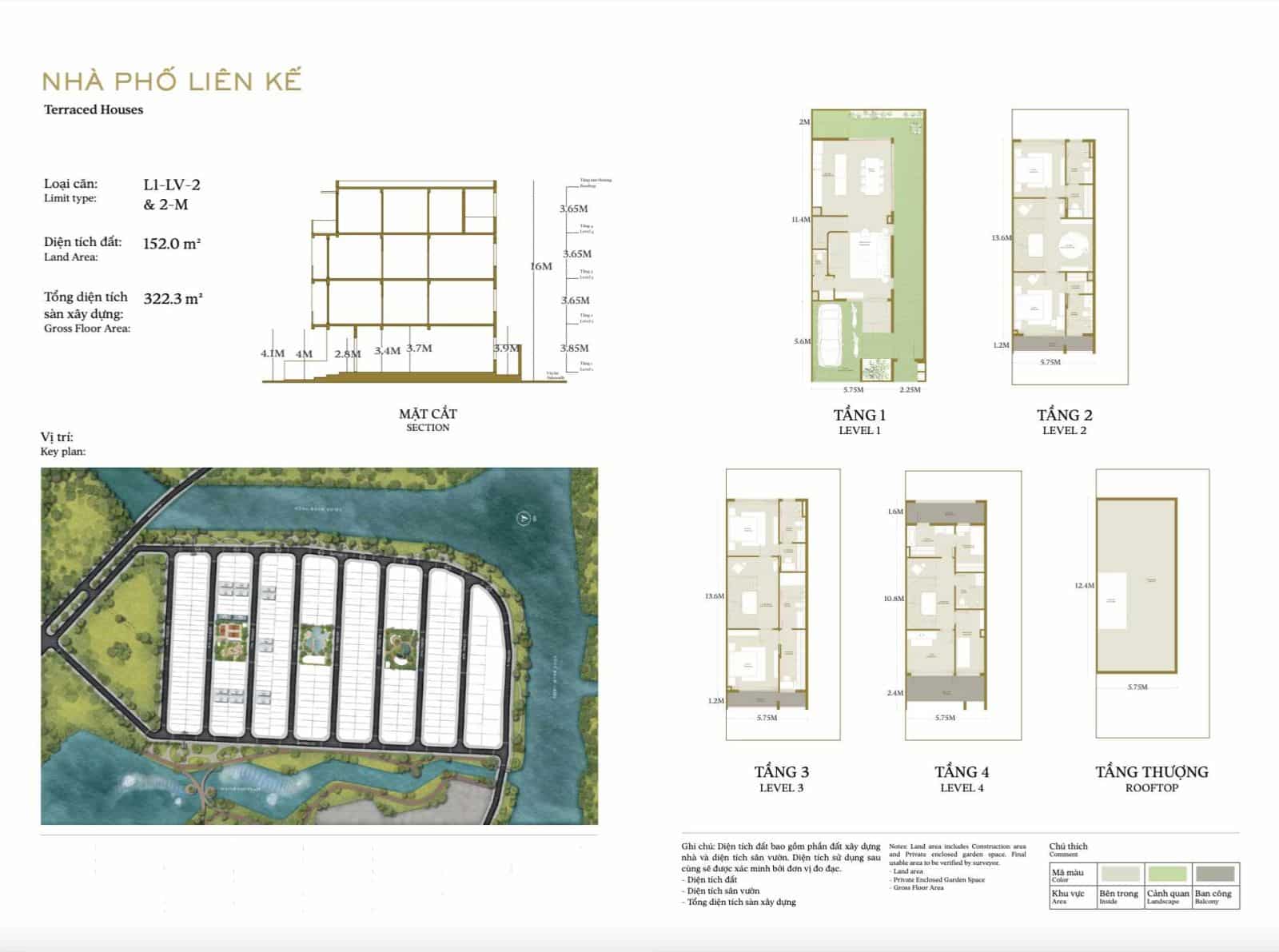 Mặt bằng Sola The Global City: Layout biệt thự, nhà phố