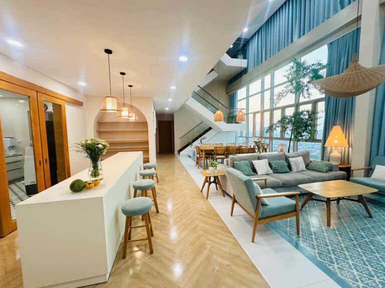Cho thuê Penthouse The Vista Tòa T5 giá tốt, nội thất đẹp