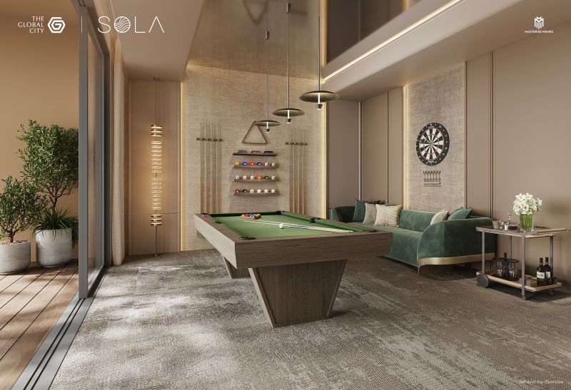 Mặt bằng Sola The Global City: Layout biệt thự, nhà phố