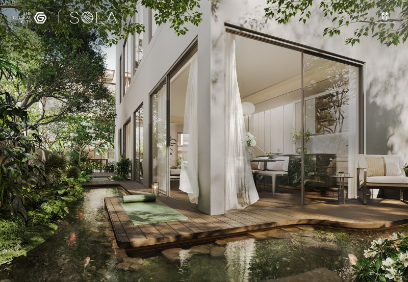 Mặt bằng Sola The Global City: Layout biệt thự, nhà phố