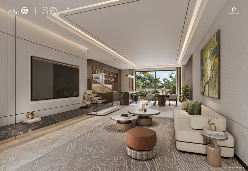 Mặt bằng Sola The Global City: Layout biệt thự, nhà phố